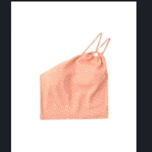 Asymmetrical one shoulder top